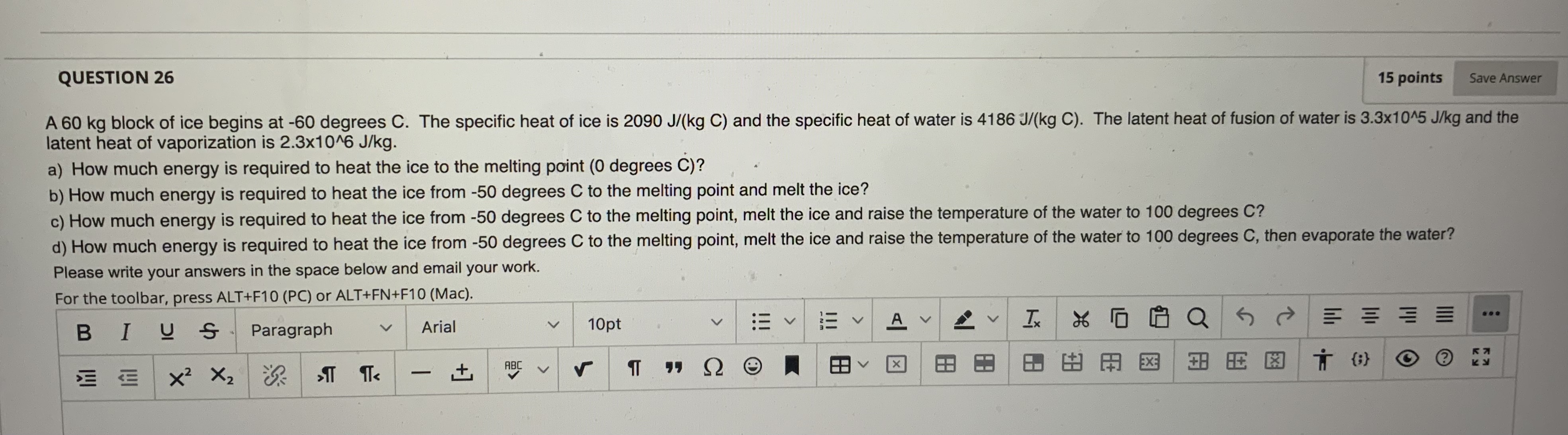 and email your work. For the toolbar, press ALT+F10 (PC) or ALT+FN+F10