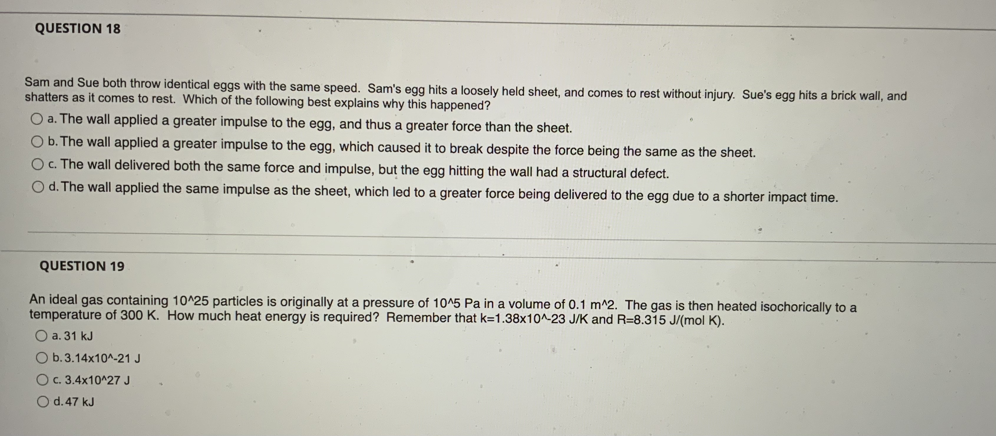 E X2 X2 SIT The V X EX:QUESTION 12 Water flows from