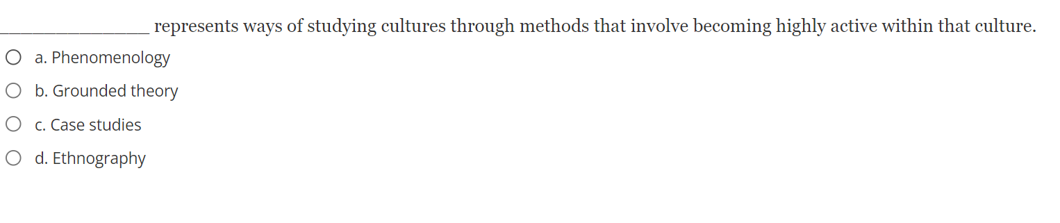 Mia is participating in an exploratory research study during which she tries