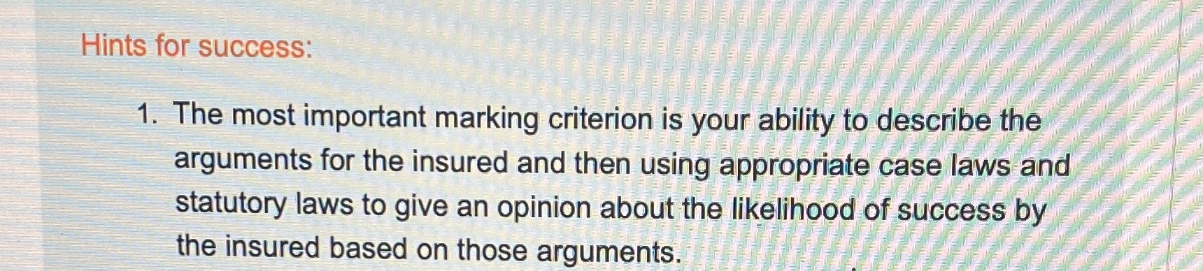 bit of writing.Instructions:Natasha Badenov has a claim for a house fire that