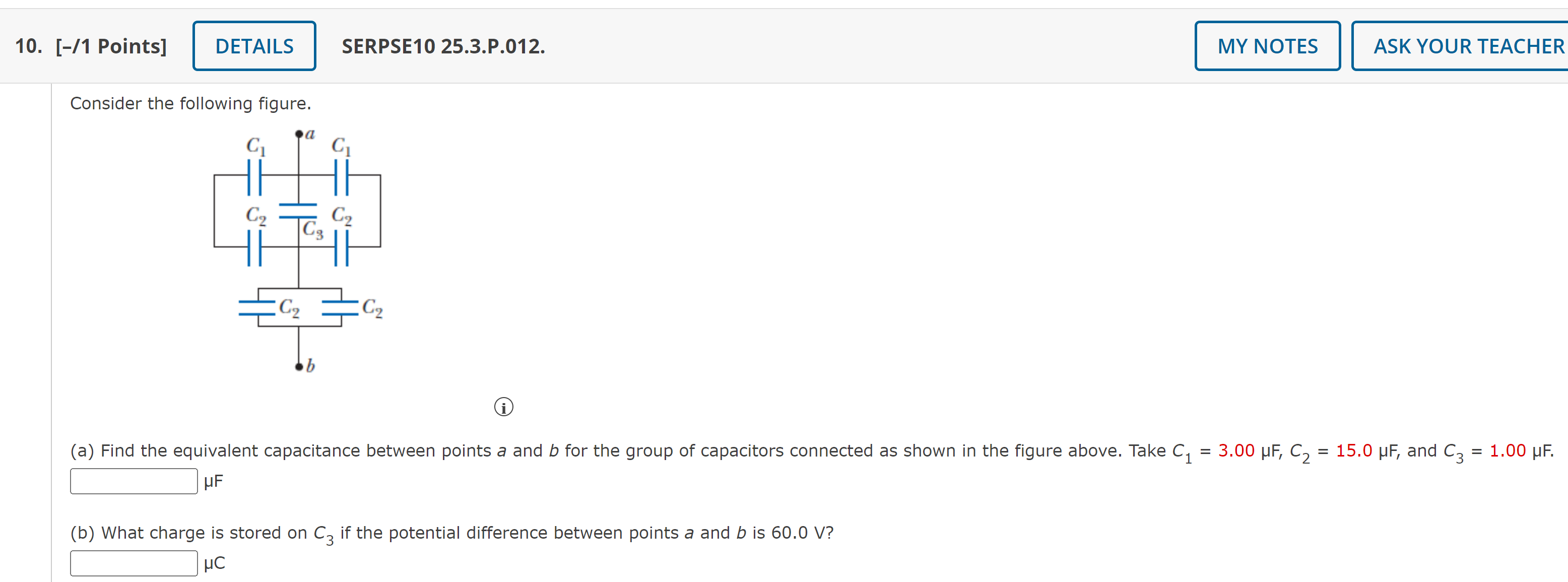  10. [I1 Points] DETAILS SERPSE10 25.3.P.012. MY NOTES | ASK YOUR