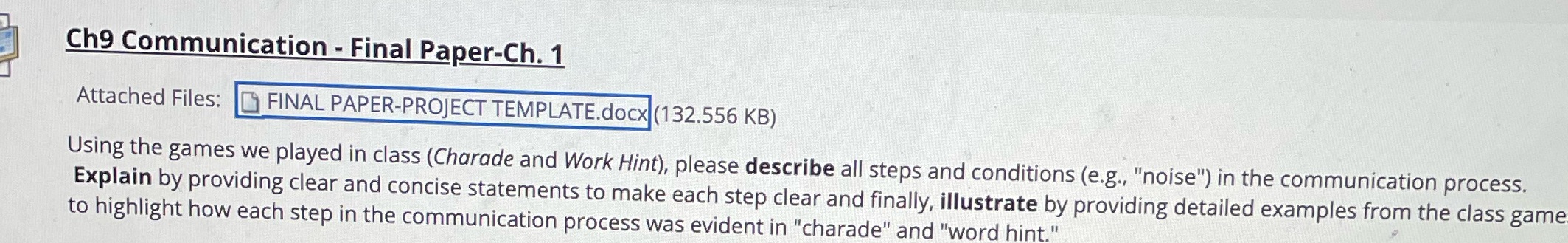  Ch9 Communication - Final Paper-Ch. 1 \\ __ Attached Files: [:1