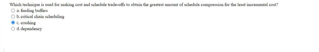 project. The project was scheduled to be 50% complete at this time.
