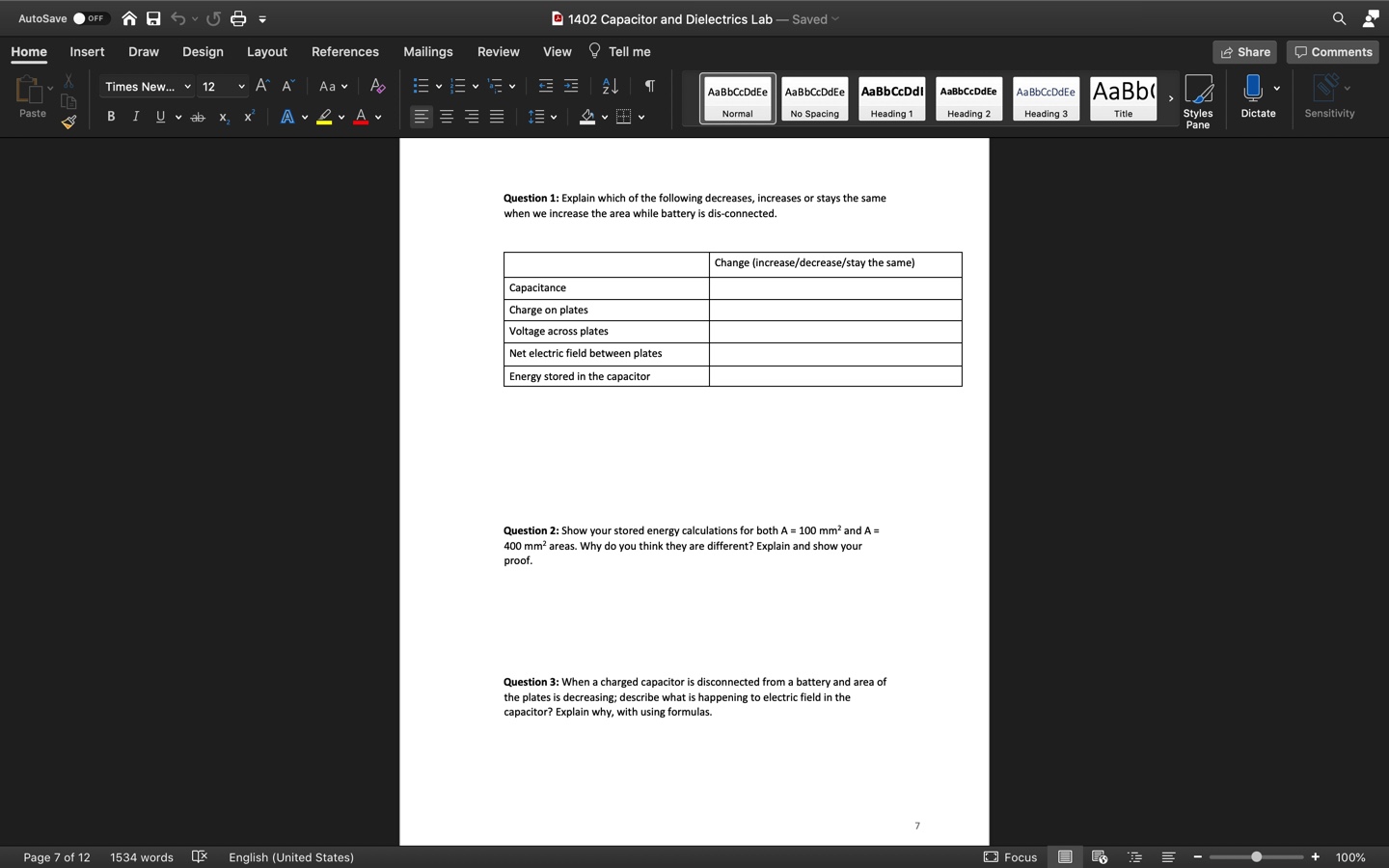 Share Comments Times New... 12 Aav 24 AaBbCcDdEe AaBbCcDdEe AaBbCcDdl AaBbCcDdEe AaBbCcDdEe