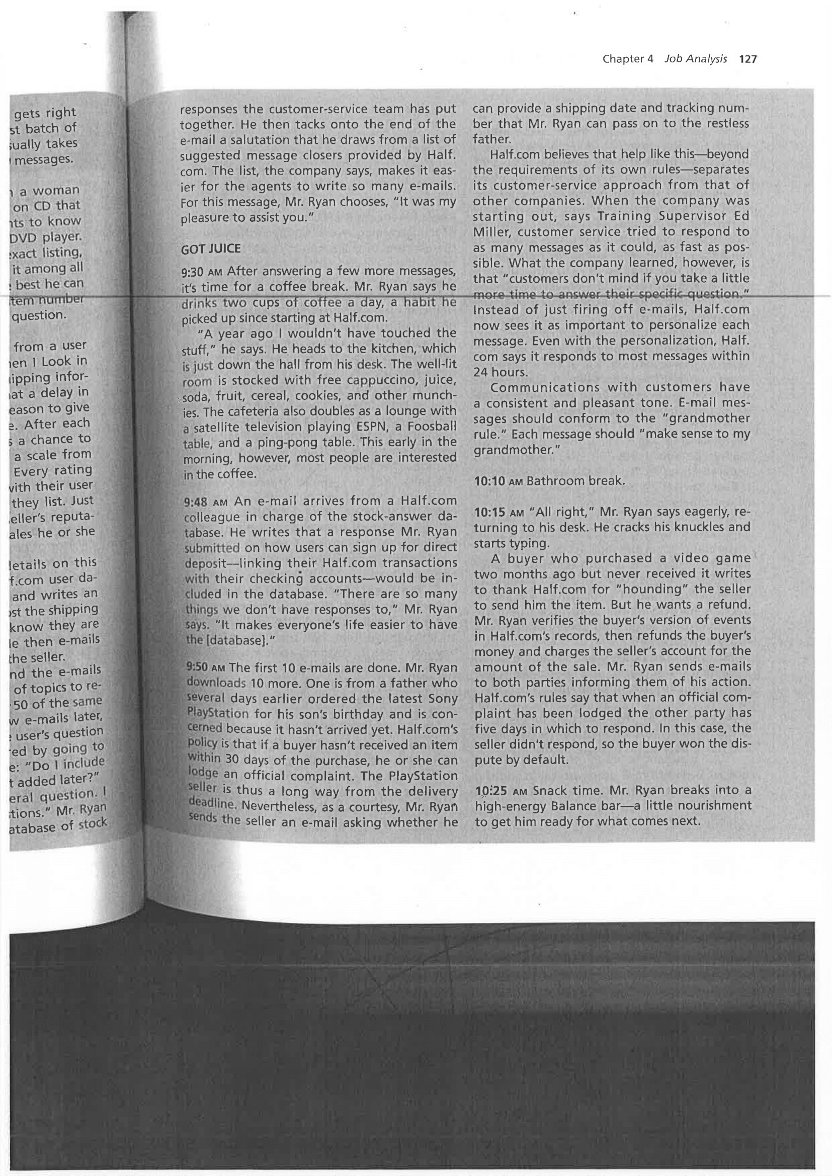 buyer expected. Or maybe an e job analysis what he gets paid