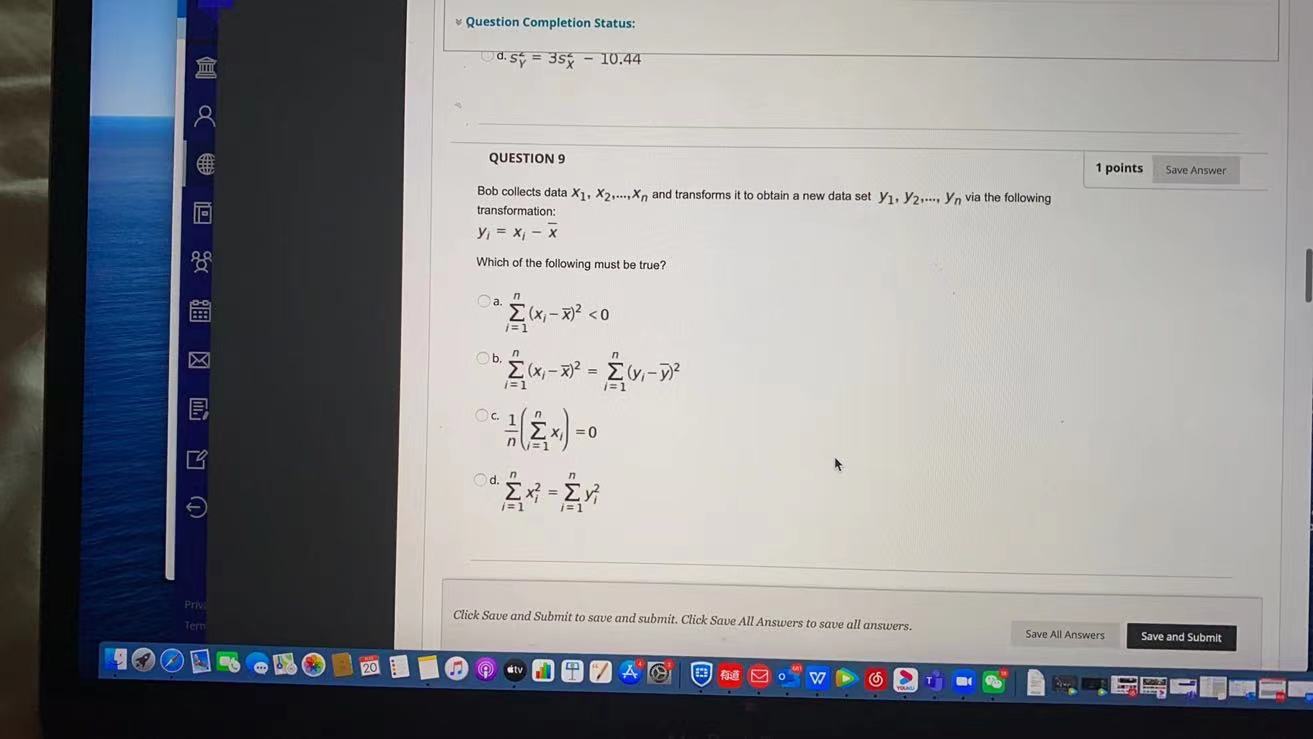 = P(A)P(B) Ob. P(A|B) = 0 Oc. P(A|B) = 1 - P(A|B')