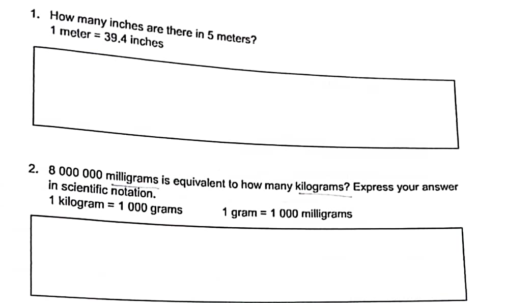 to describe the given material or event. Write your answer on the