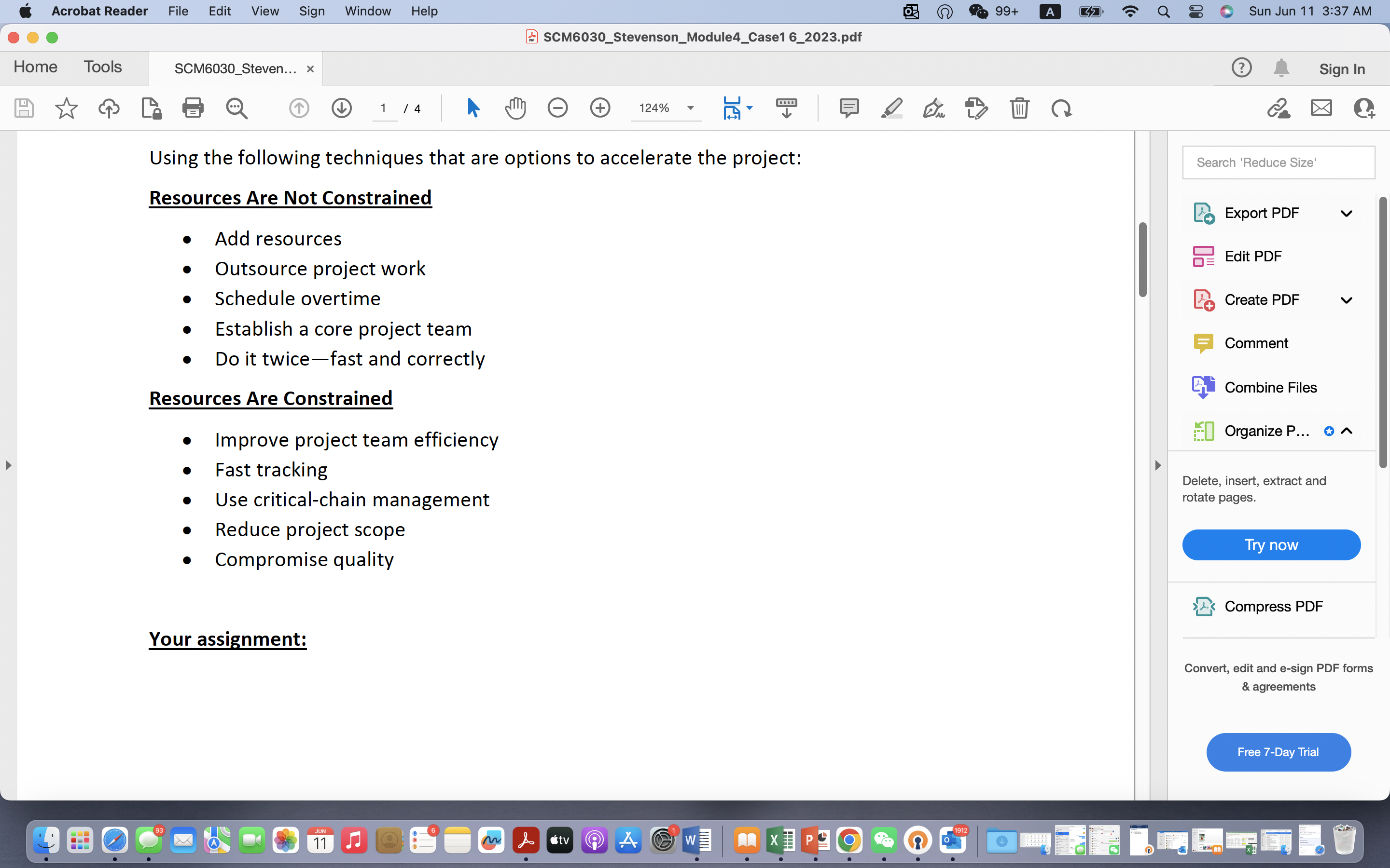 'a? Q 2 O SunJun113237AM 1 [O 0 E] SCMG030_Stevenson_Module4_case16_2023.pdf Home Tools