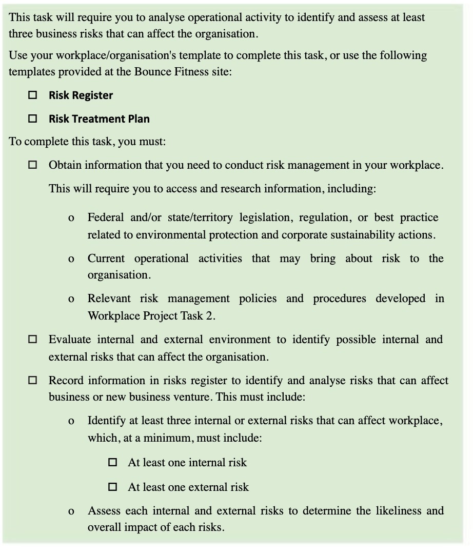 This task will require you to analyse operational activity to identify