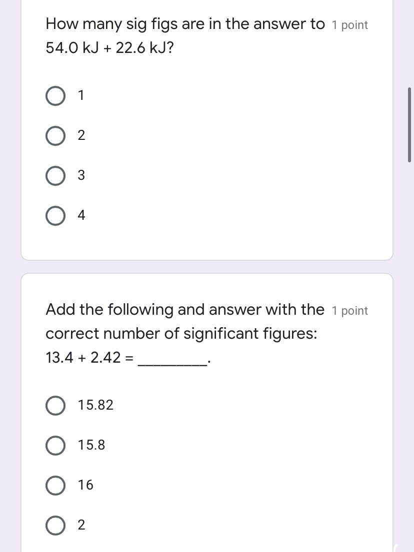 answer only How many sig figs are in the answer to 1