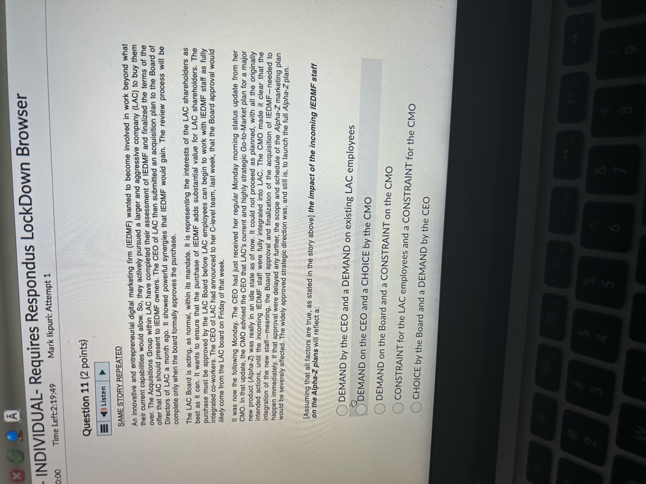 the Morning Star company), if someone said, "Define roles broadly, give individuals