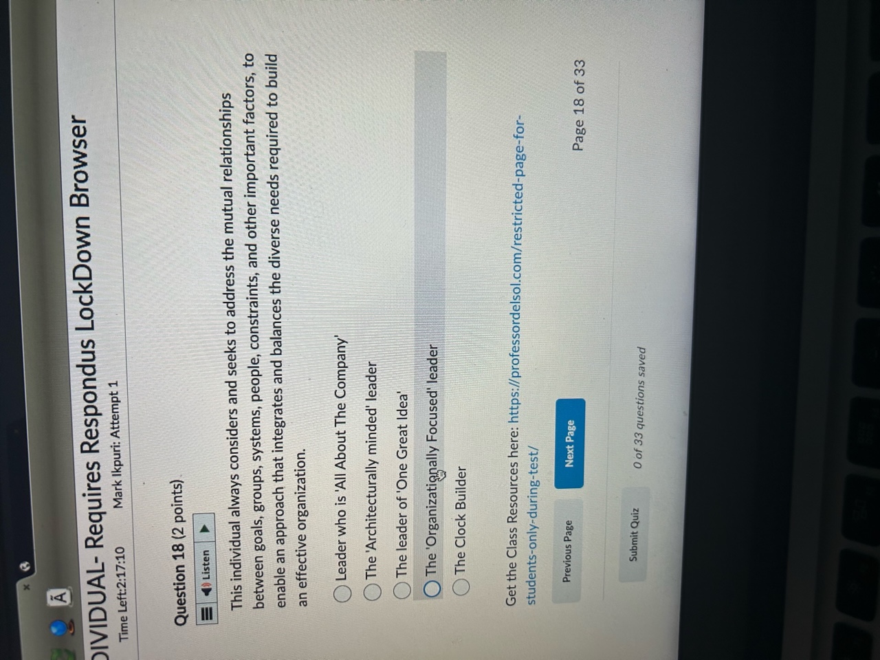 for promotions D View hint for Question 8 Get the Class Resources