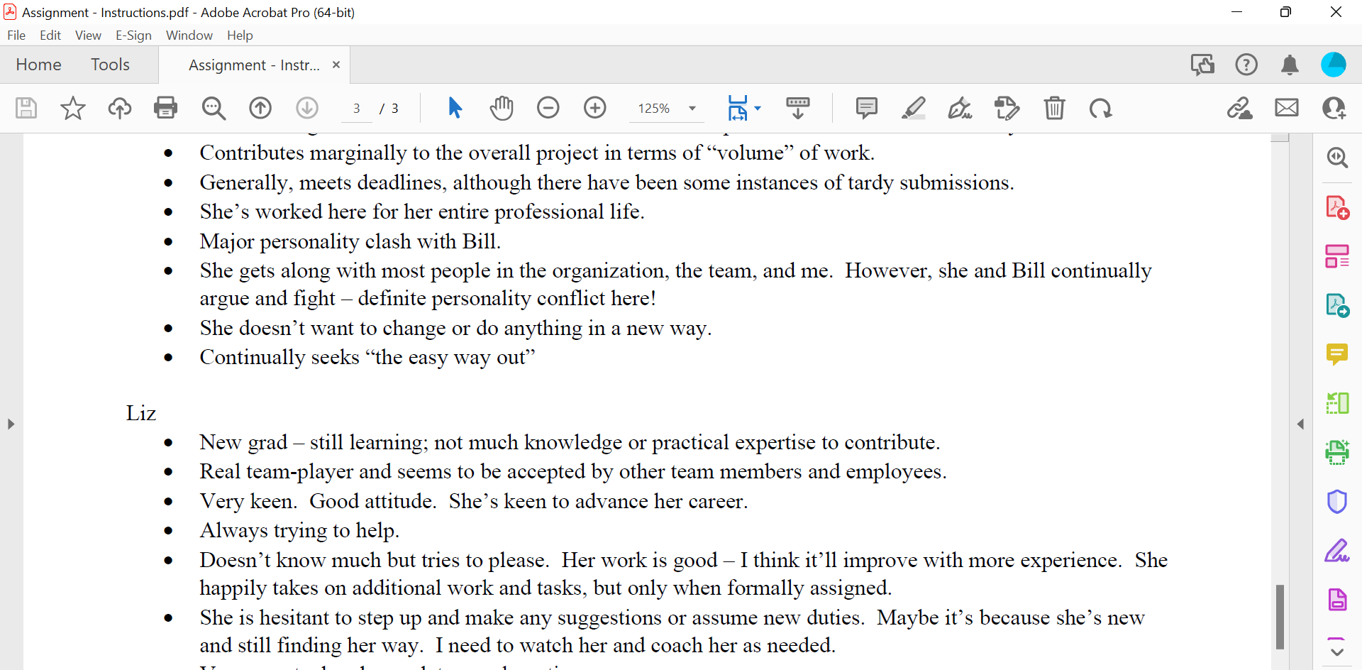  Assignment - Instructions.pdf - Adobe Acrobat Pro (64-bit) X File Edit