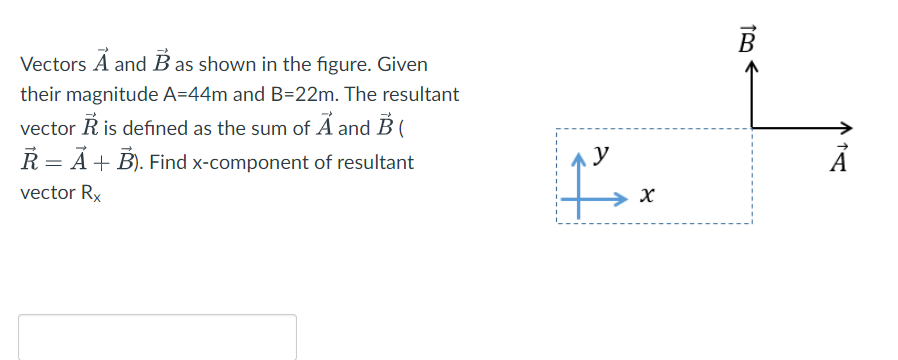 Hello I need help please thank you B Vectors A and B