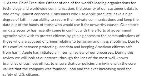 Please provide feedback from the below. 1. As the Chief Executive Officer