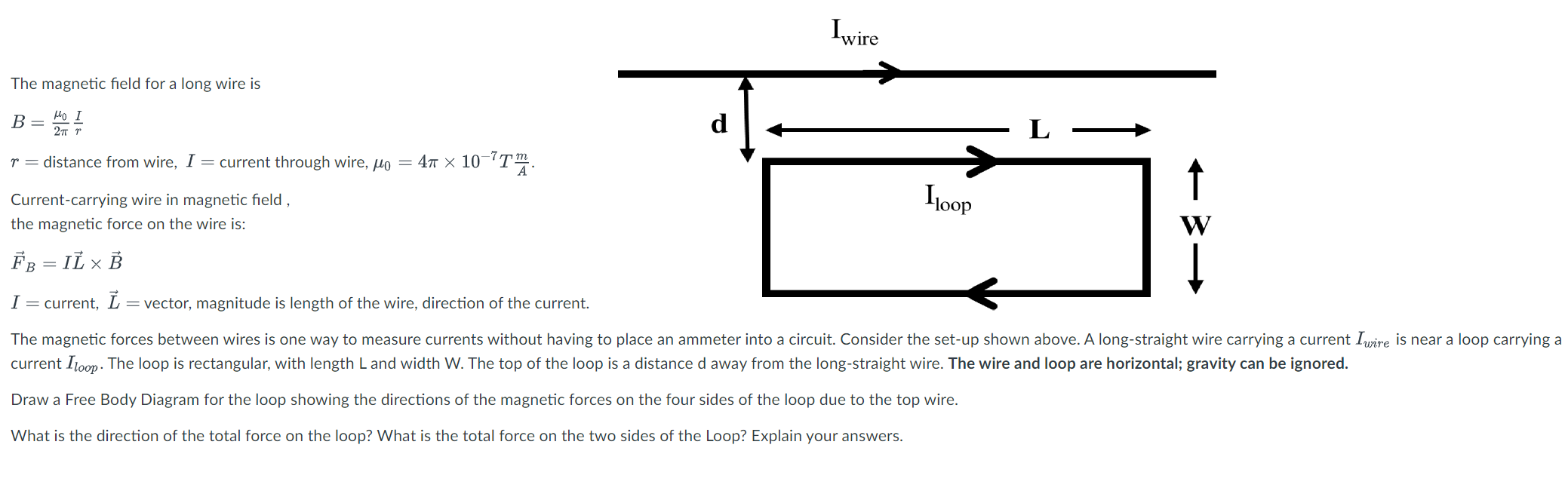 Pls give me instructions to solve this question wire The magnetic eld