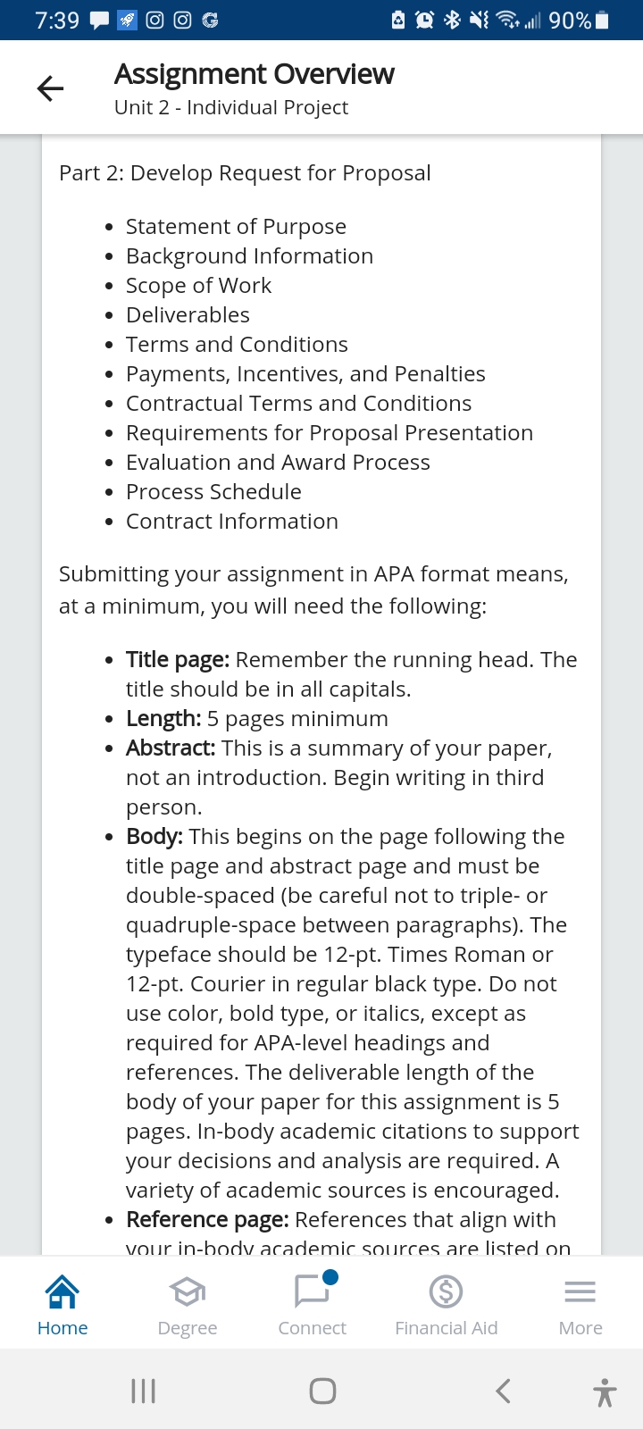 \"-A-:\"...| 99%| 6 Assignment Overview Unit 2 - Individual Project ' F