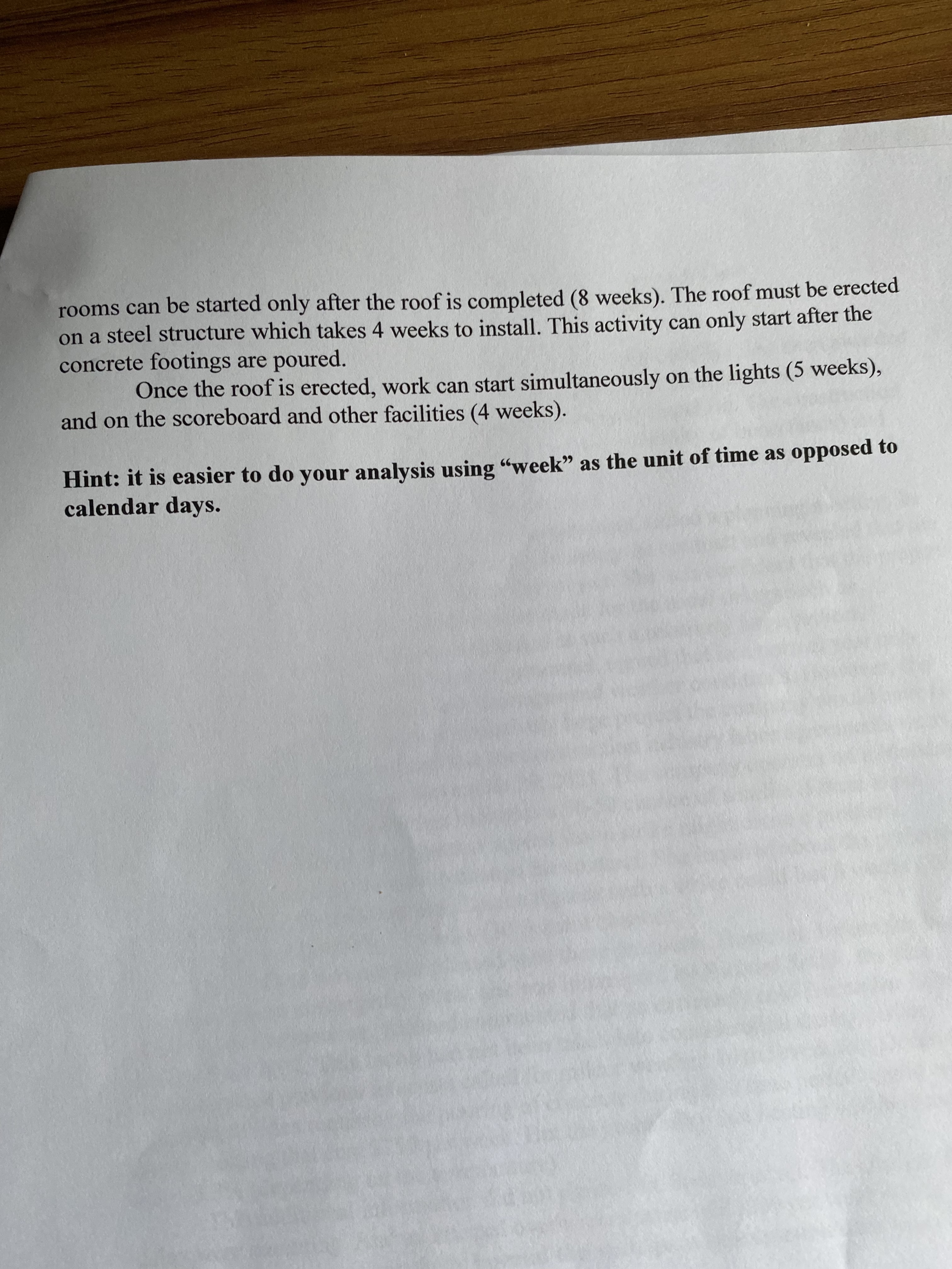 Construction Company, a small company in North Carolina, has been awarded a