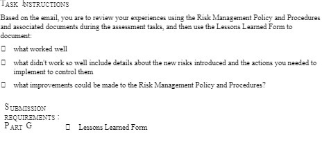 TASK INSTRUCTIONS Based on the email, you are to review your