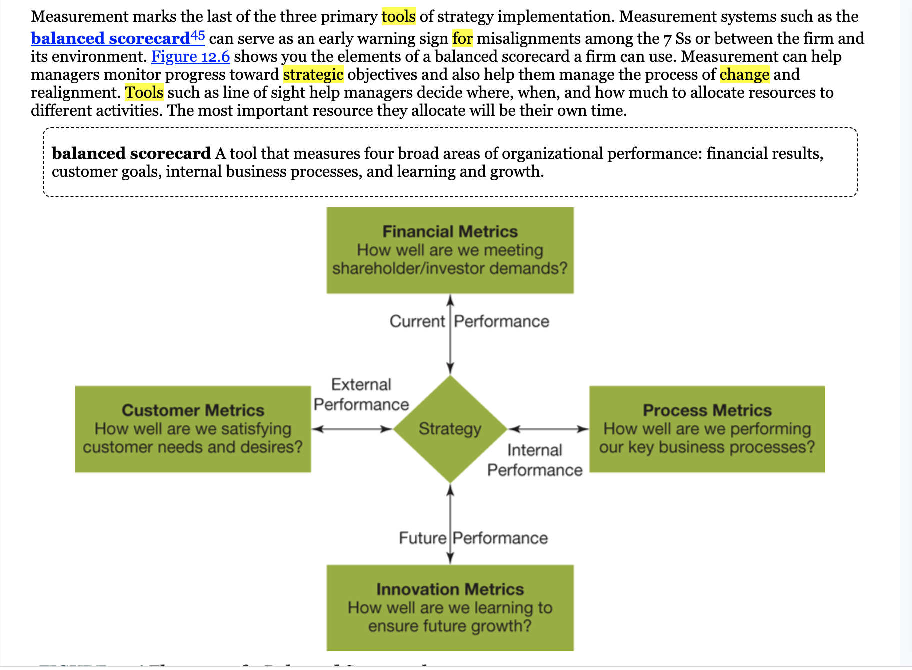 To prepare for this Assignment, review the readings on tools for strategic