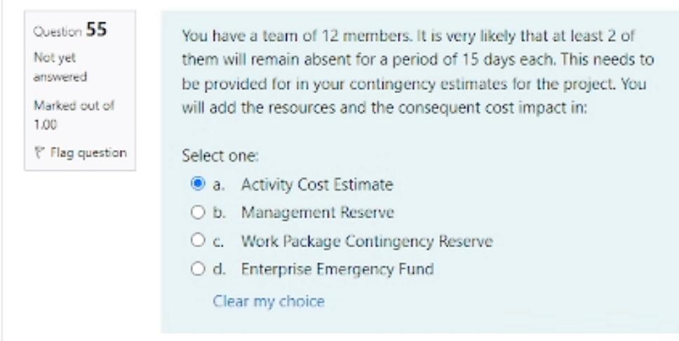 my choiceQuestion 52 Which of the following statements is incorrect about Perform