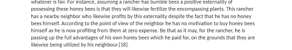 whatever is fair. For instance, assuming a rancher has bumble bees
