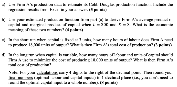 parts a) b) c) and d) and give full step-by-step detailed procedures.