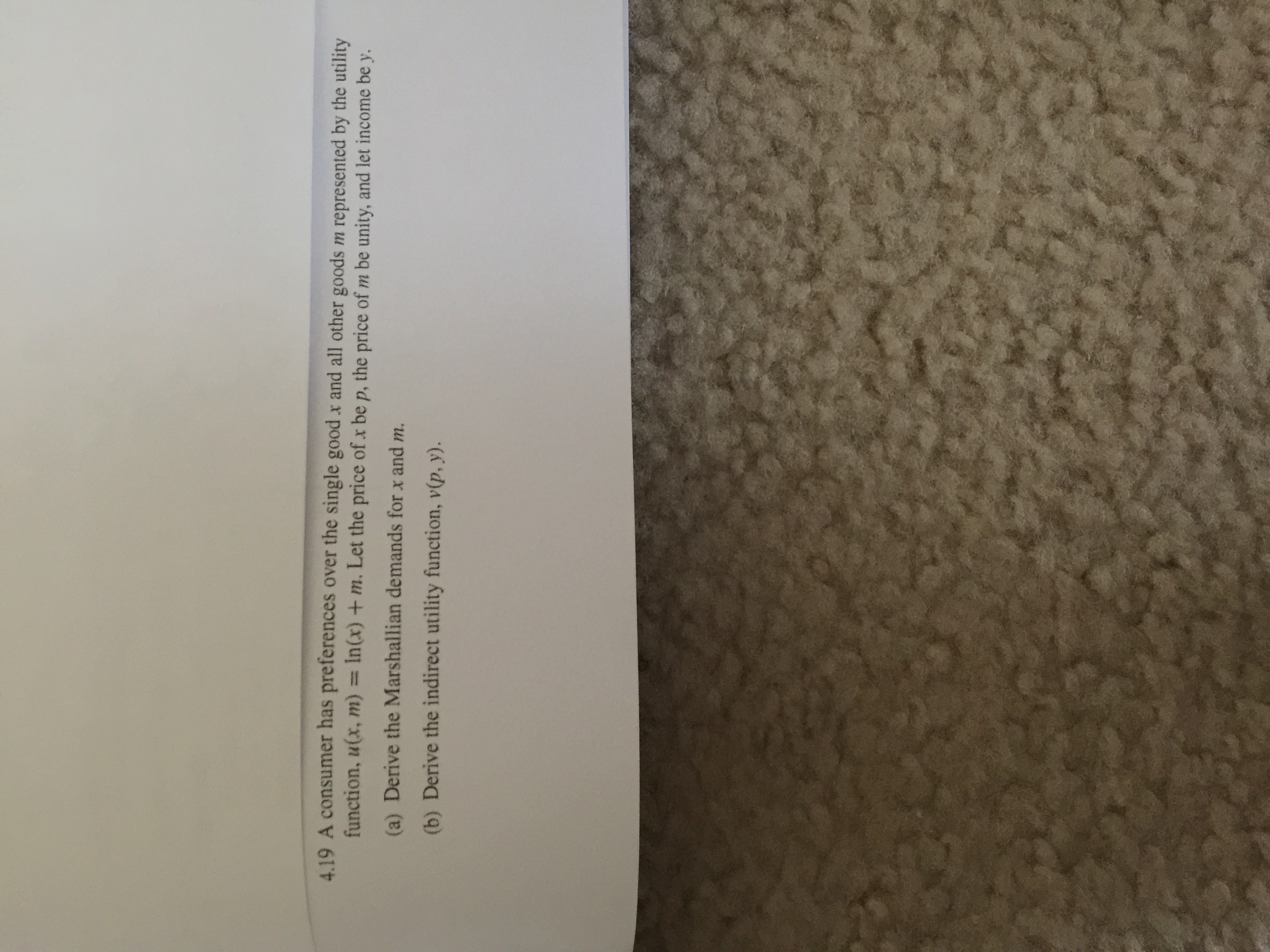 Please solve questions 4.19( \f\f