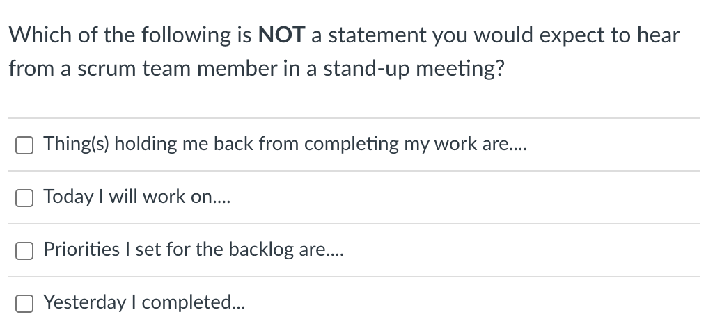 roles/responsibilities of the Product Owner in a scrum sprint? 0 To approve