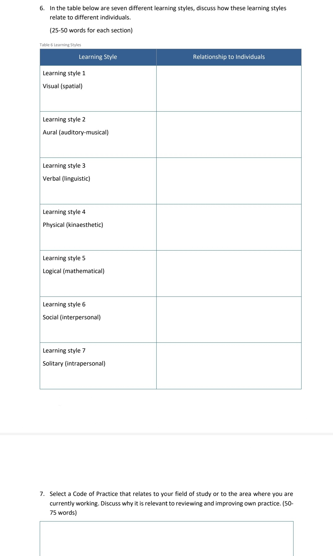 on where an individual employee's role/ duties start and Duty of care