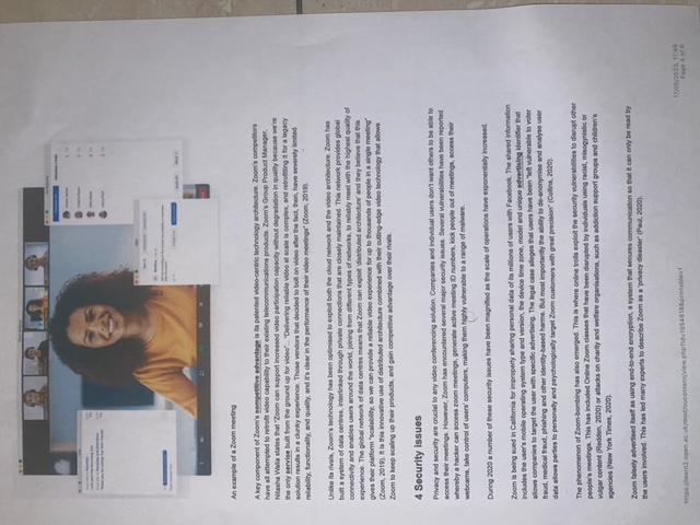 Block 2, identify and discuss the main threats and opportunities that should