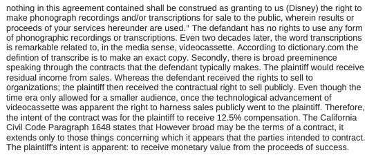  nothing in This agreement contained shall be construed as granting to