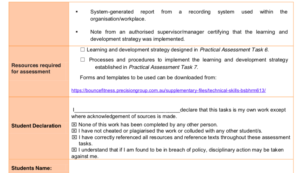 to the development of learning and development strategies Code and Title Pre-requisite