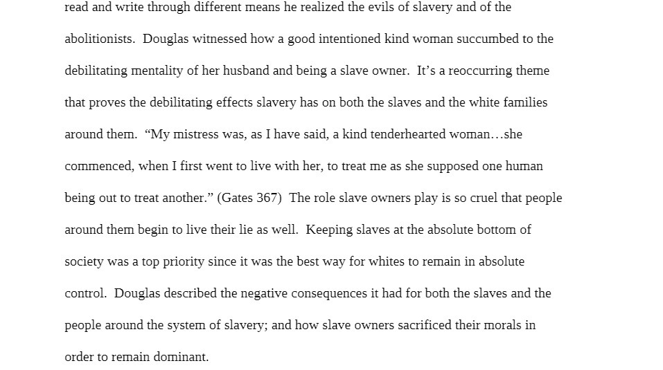  read and write through different means he realized the evils of