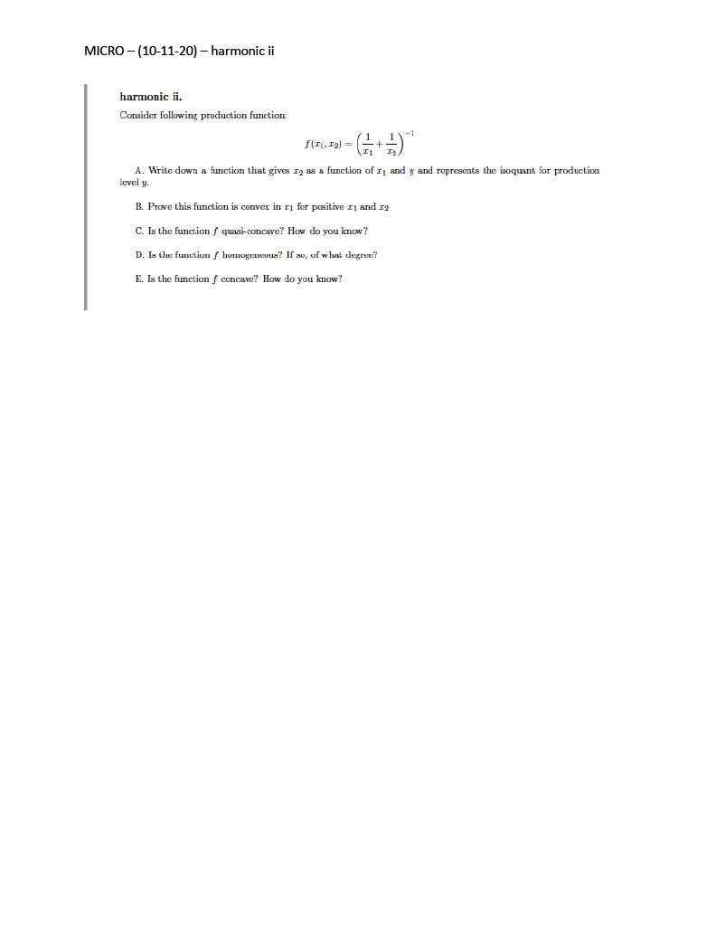 Please provide step-by-step solution for the attached problem. MICRO - (10-11-20) -