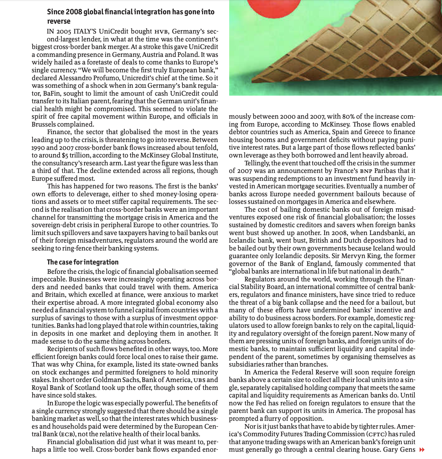 Greg Ip examines the consequences. FIVE YEARS AGO George W. Bush gathered