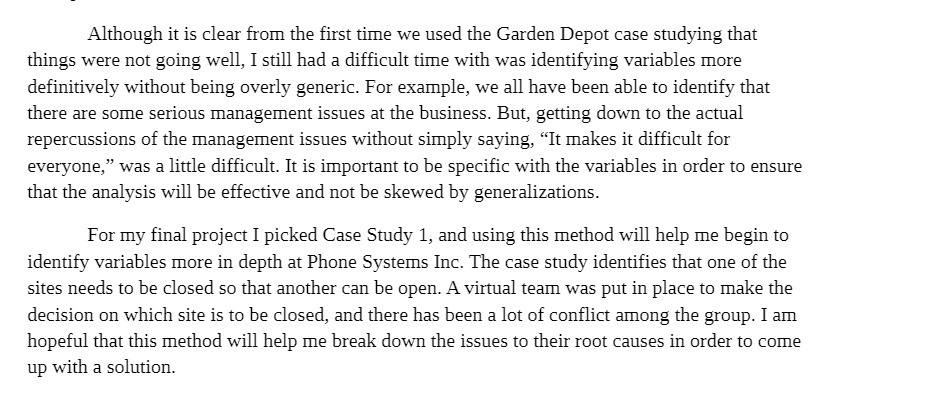 Although it is clear from the first time we used the