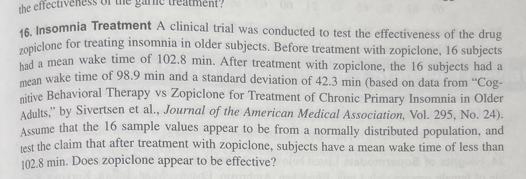 Use the Classical Hypothesis Method to get all these points ...1. Research