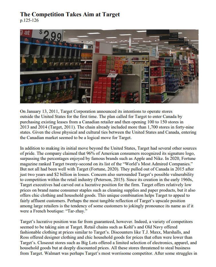 2. Discuss a brief history of the company. 3. Explain the challenges