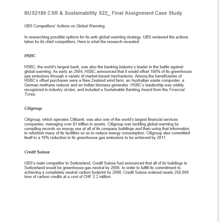 role as a key company Consultant is to build a business case