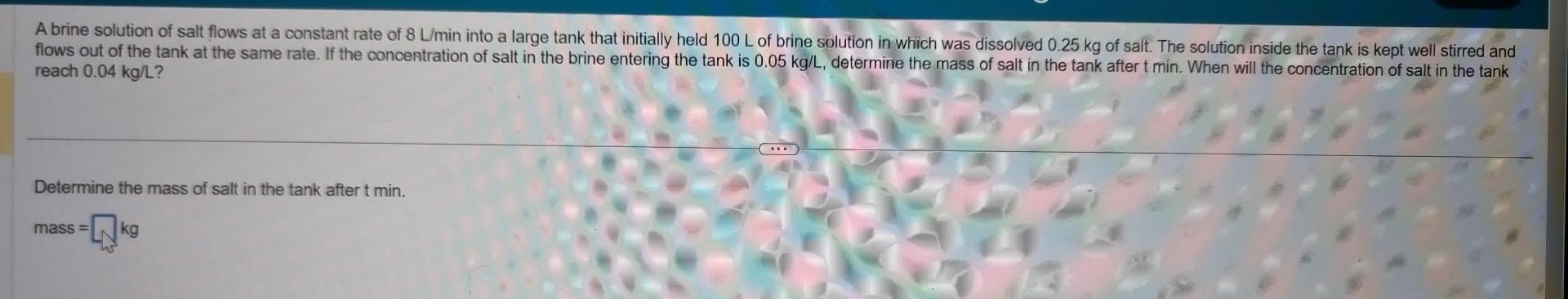 please help in finding mass and part b) when will the