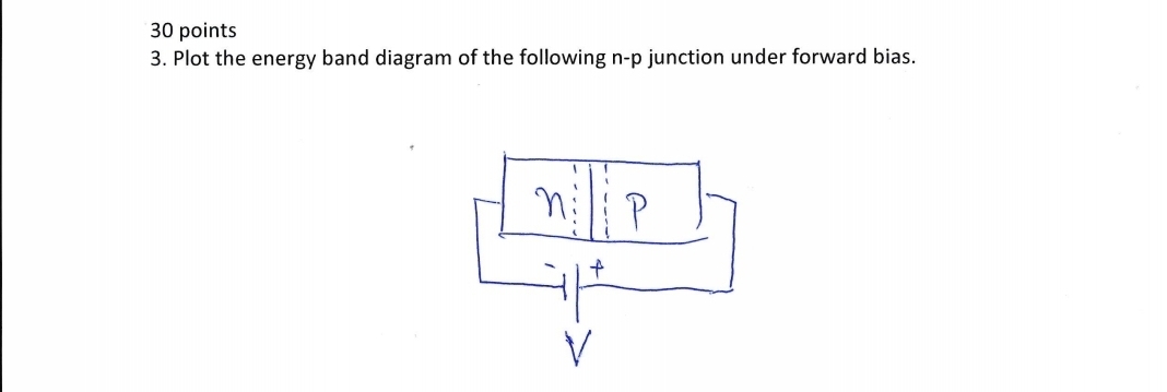 Please solve this problem. I need a complete step-by-step, solution. Course Semiconductor