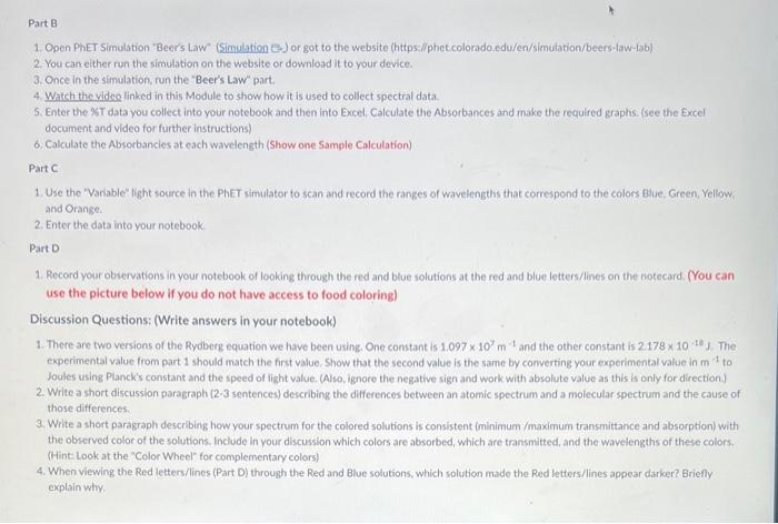 into atoms and molecules. We will focus on the visible part of