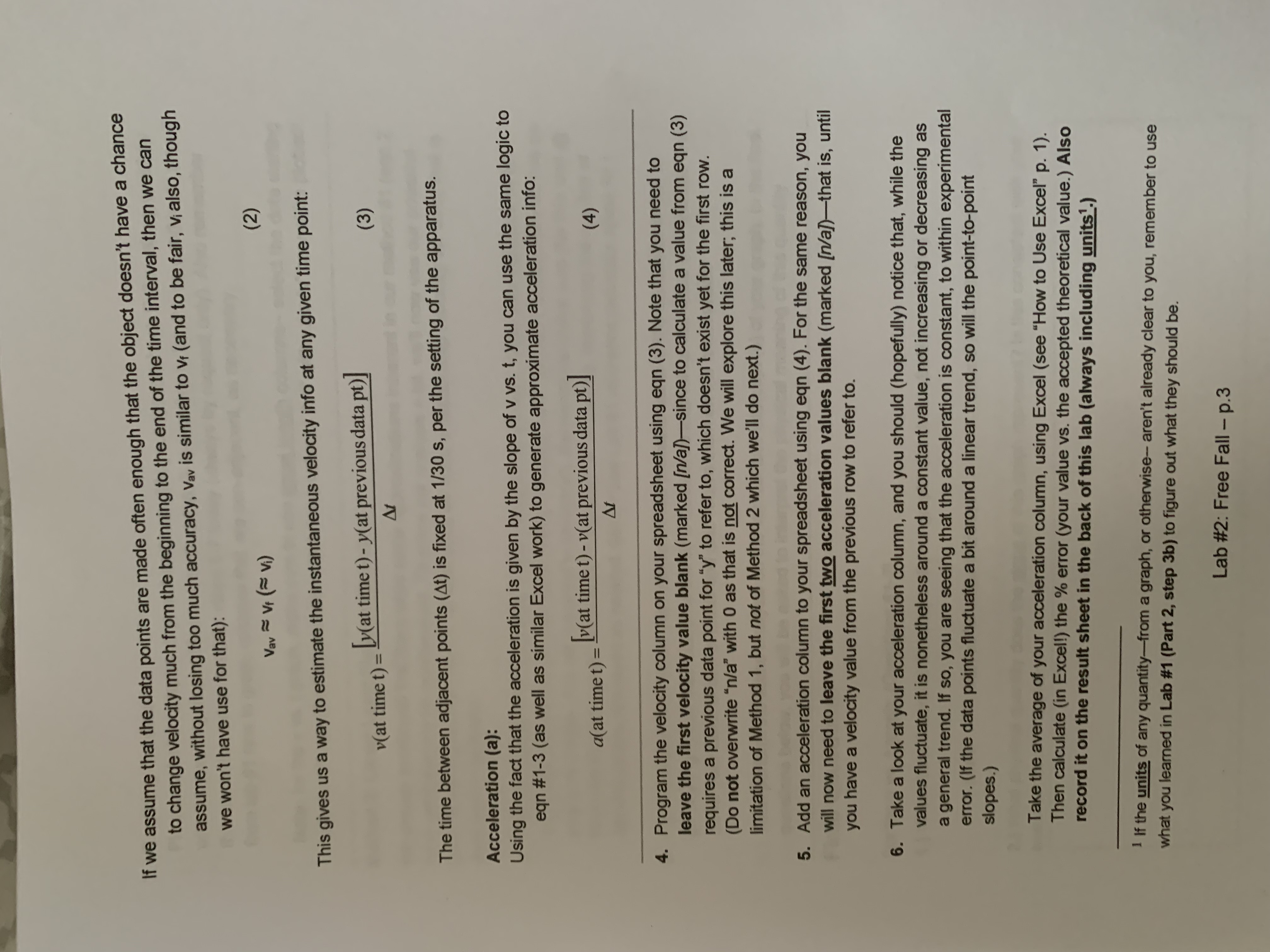 lecture videos, I claimed that the size of the acceleration given to