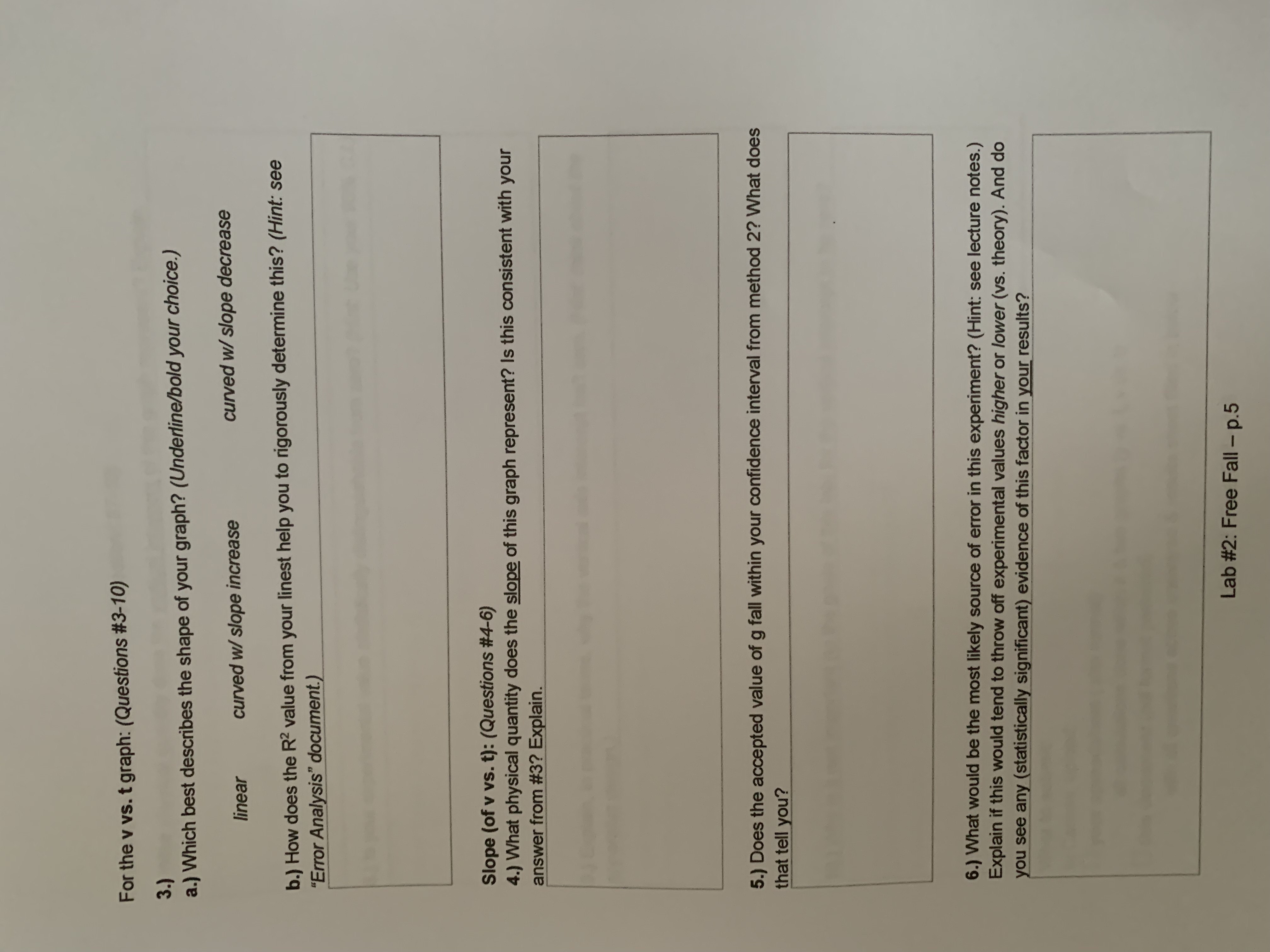 near the surface of planet Earth. In this lab, we will test