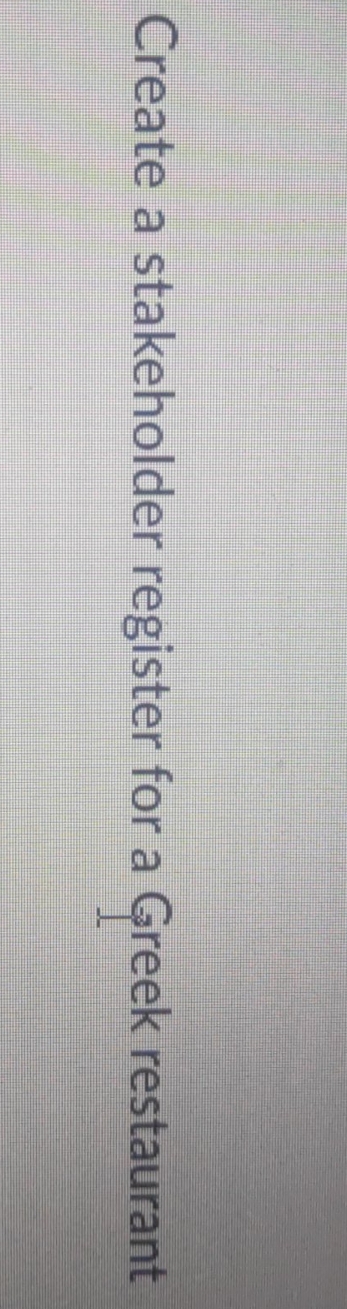 stakeholders and communication management \f