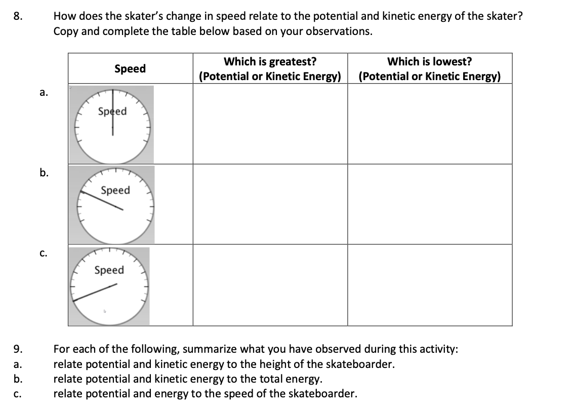 Speed [3 Stick to Track - Friction None Select a mass and