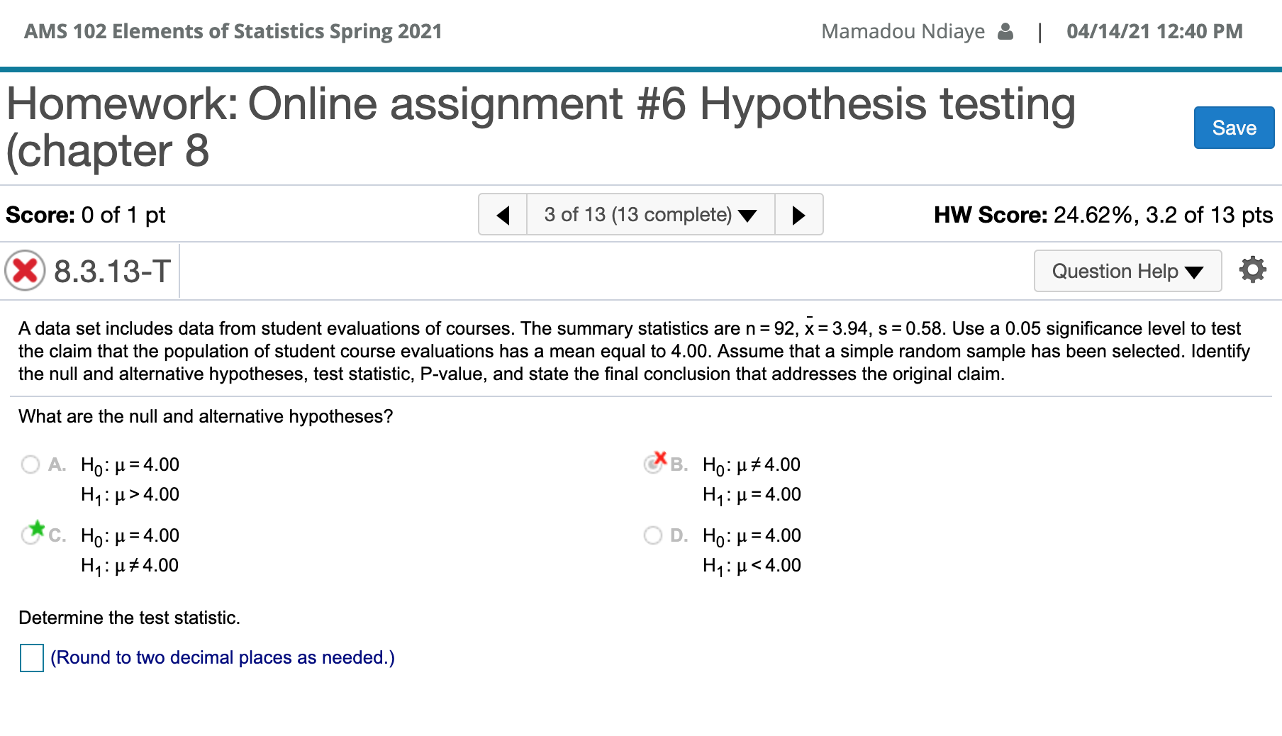 42.86%, 6 of '14 pts 7.2.37 Question Help v a- Salaries of