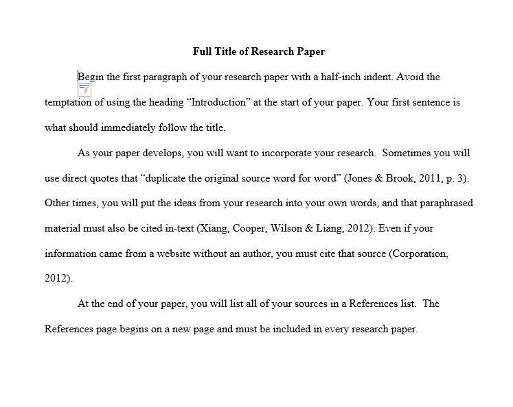 Two questions: a research question and a reflective question: How has the