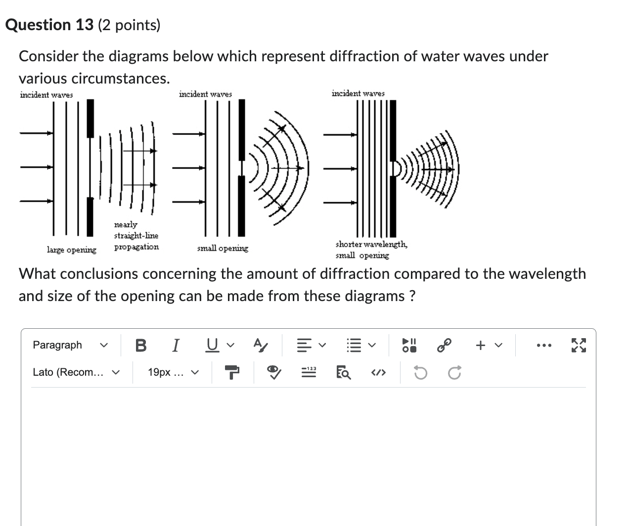 of the particle nature of light vs. the theory of the wave